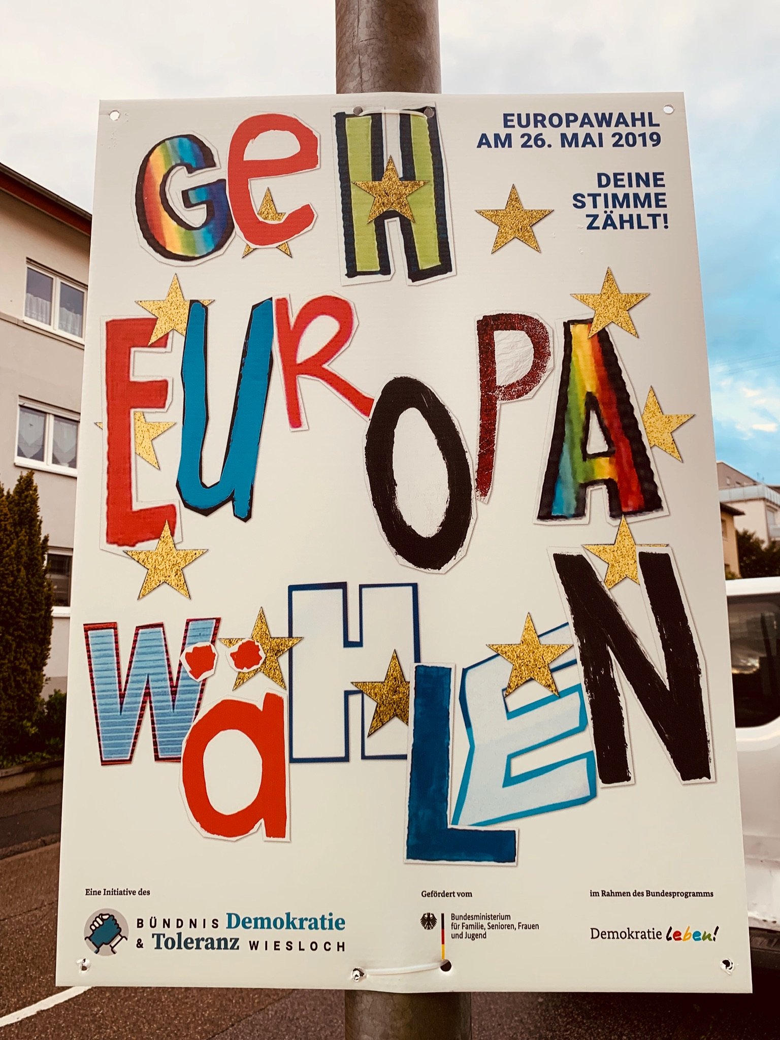 Geh Europa wählen